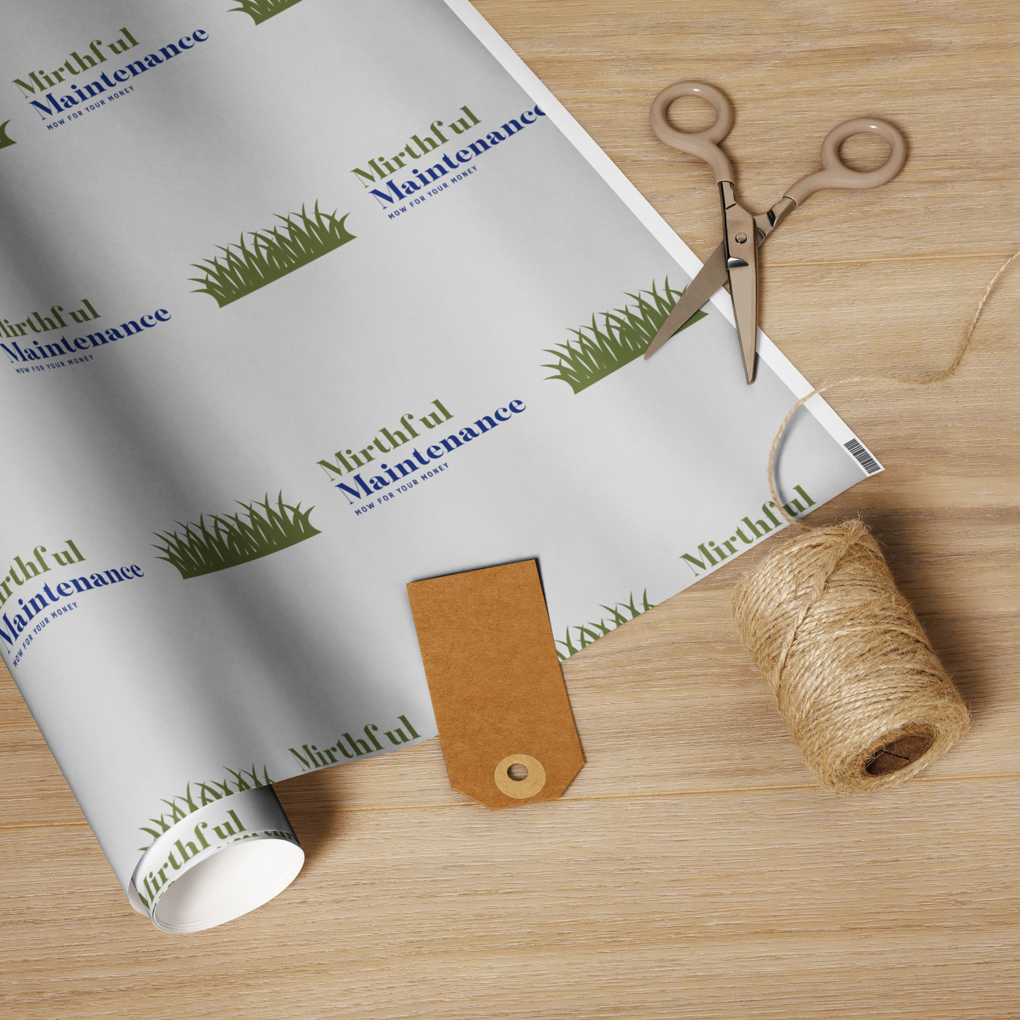 Wrapping paper roll