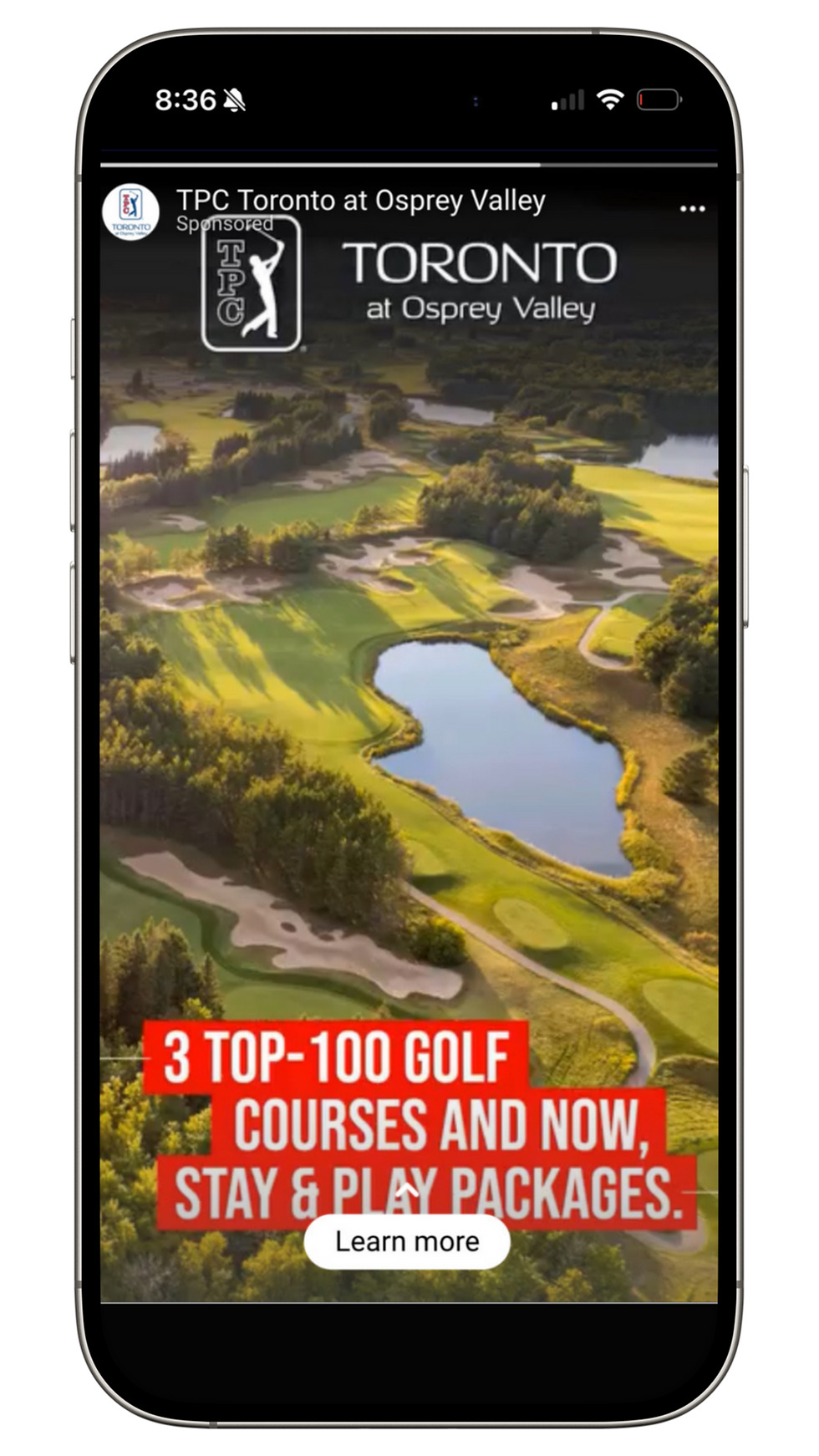 CowxMarketingGroup TPC Toronto Ad