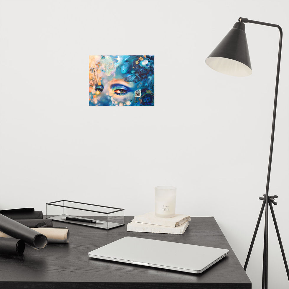 Thumbnail: Emerald Eyes Fine Art Print