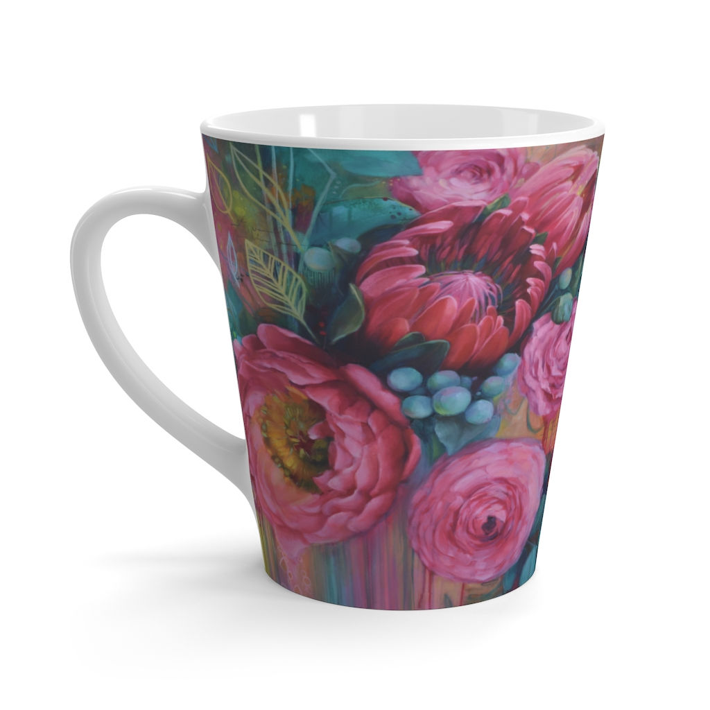 Wild Wallflower Latte Mug