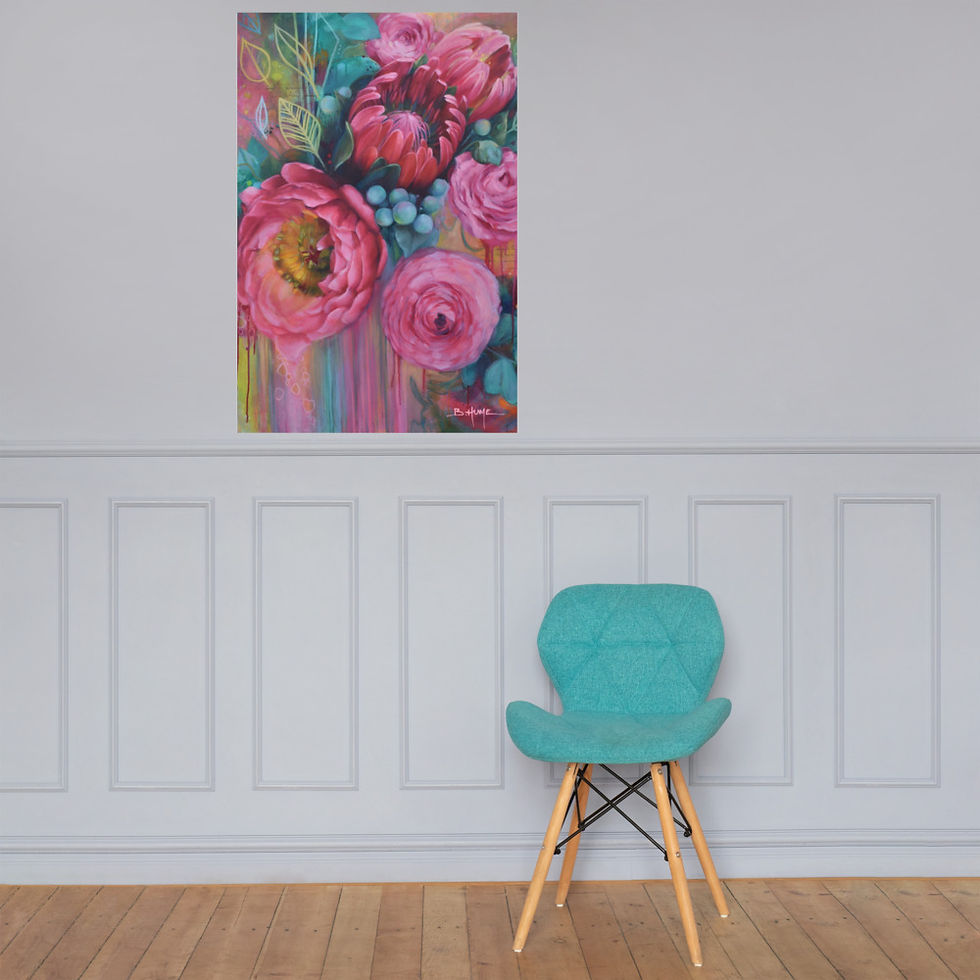 Thumbnail: Wild Wallflower Fine Art Print