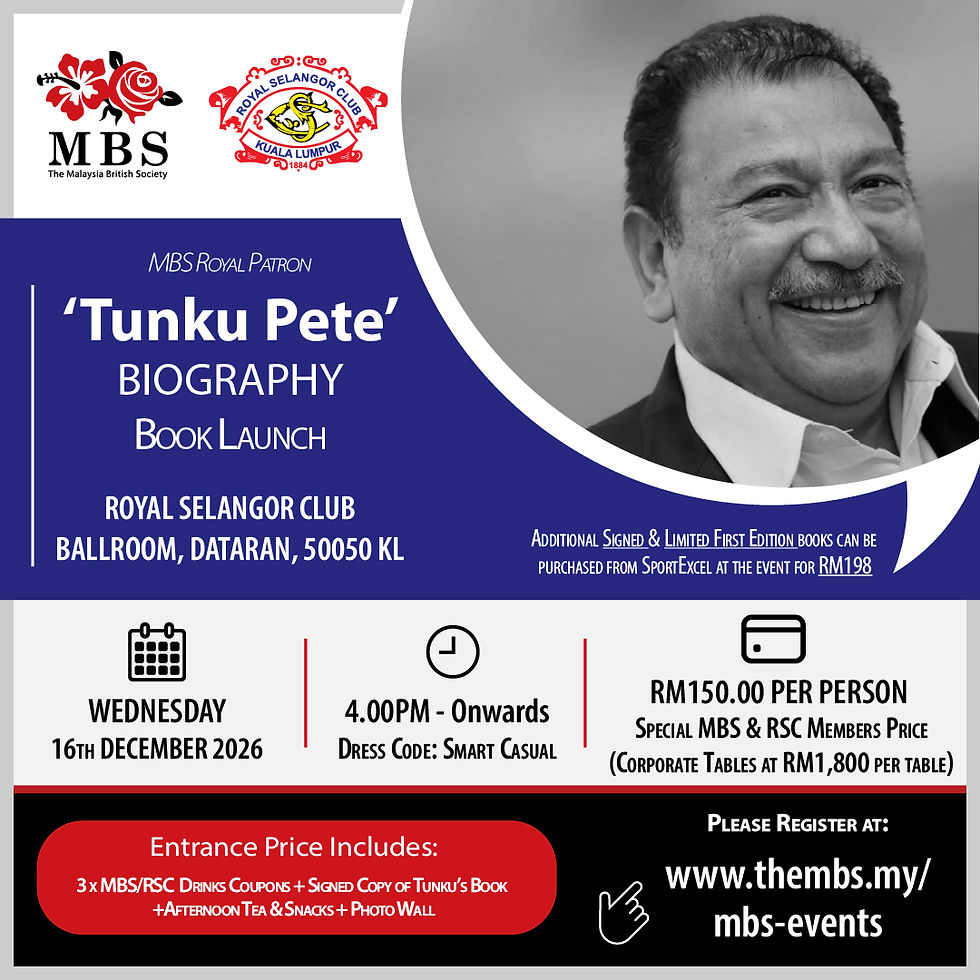 'Tunku Pete' Book Launch