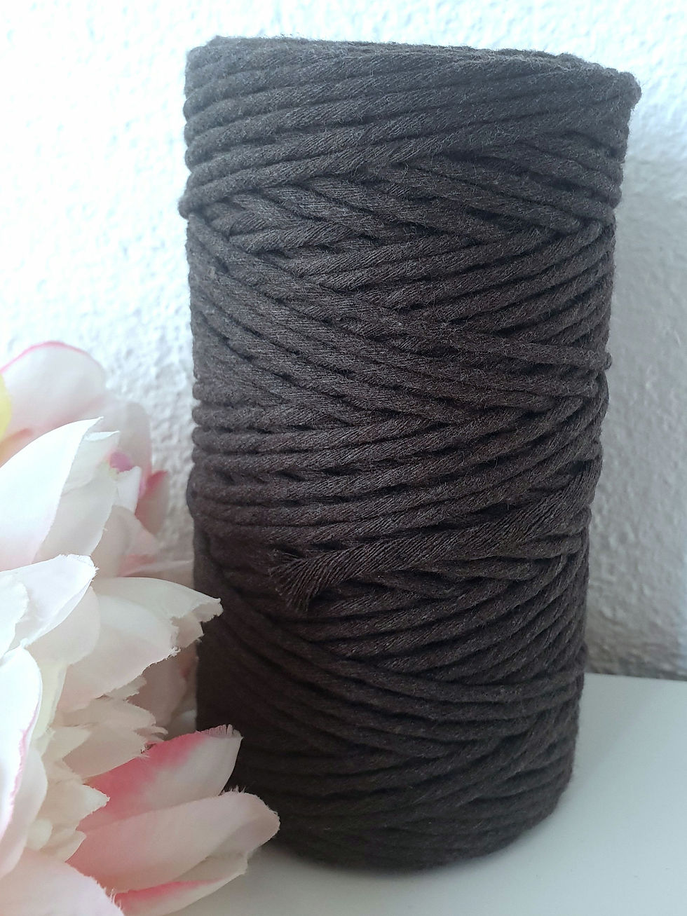 SCHOKOLADE - Makramee Kordel 3mm, 100m