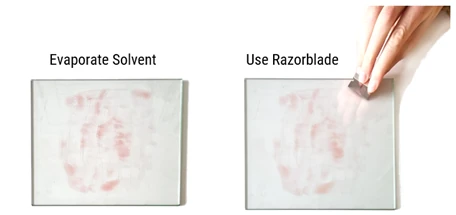 Solvent casting