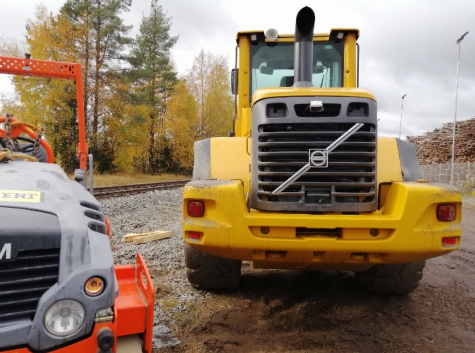 Pikkukuva: Volvo L90F Pyöräkuormaaja
