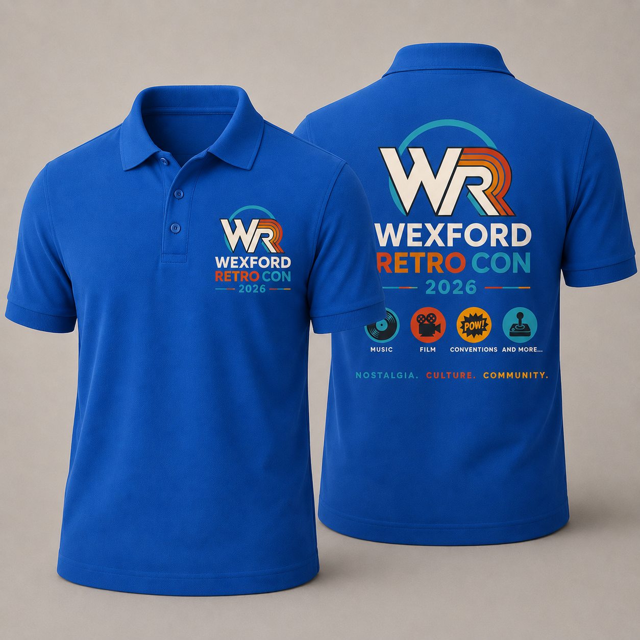 Polo Shirt (Blue)