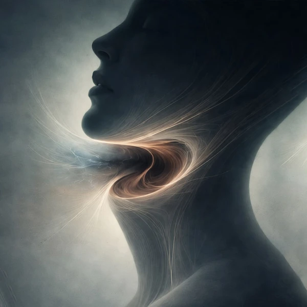 Tensión en la papada