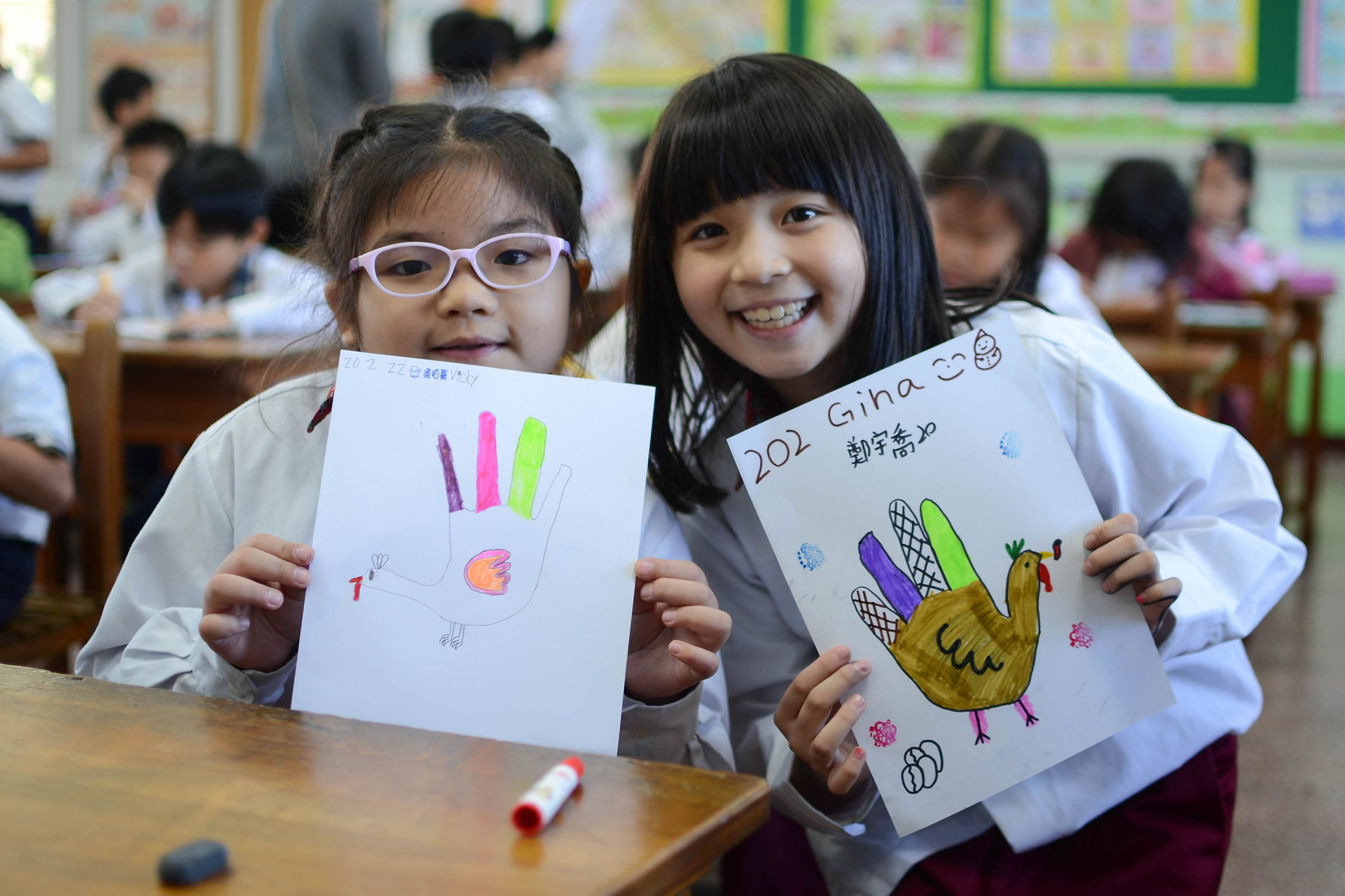Vicky and Gina (2nd grade)