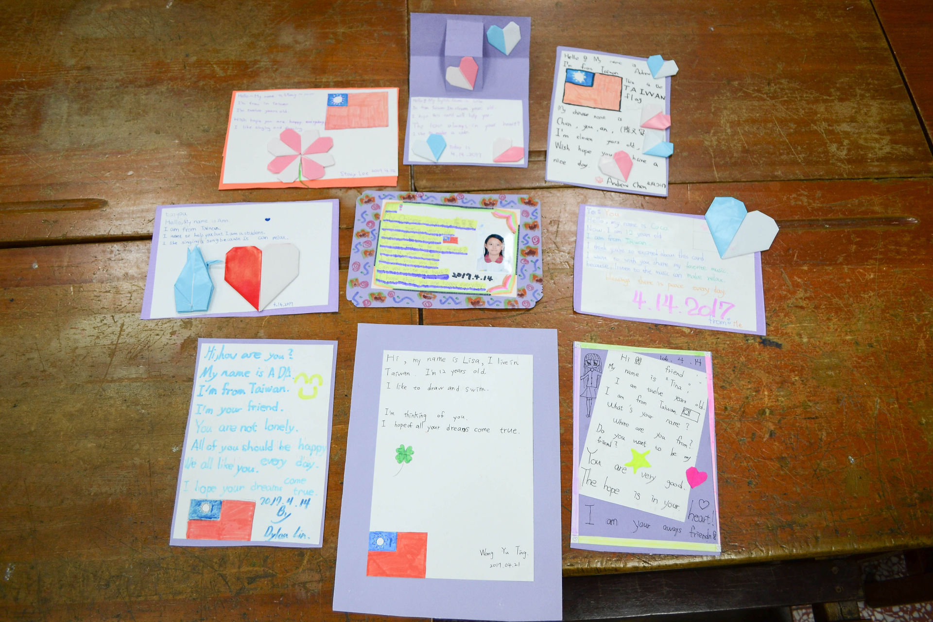 Students' letters