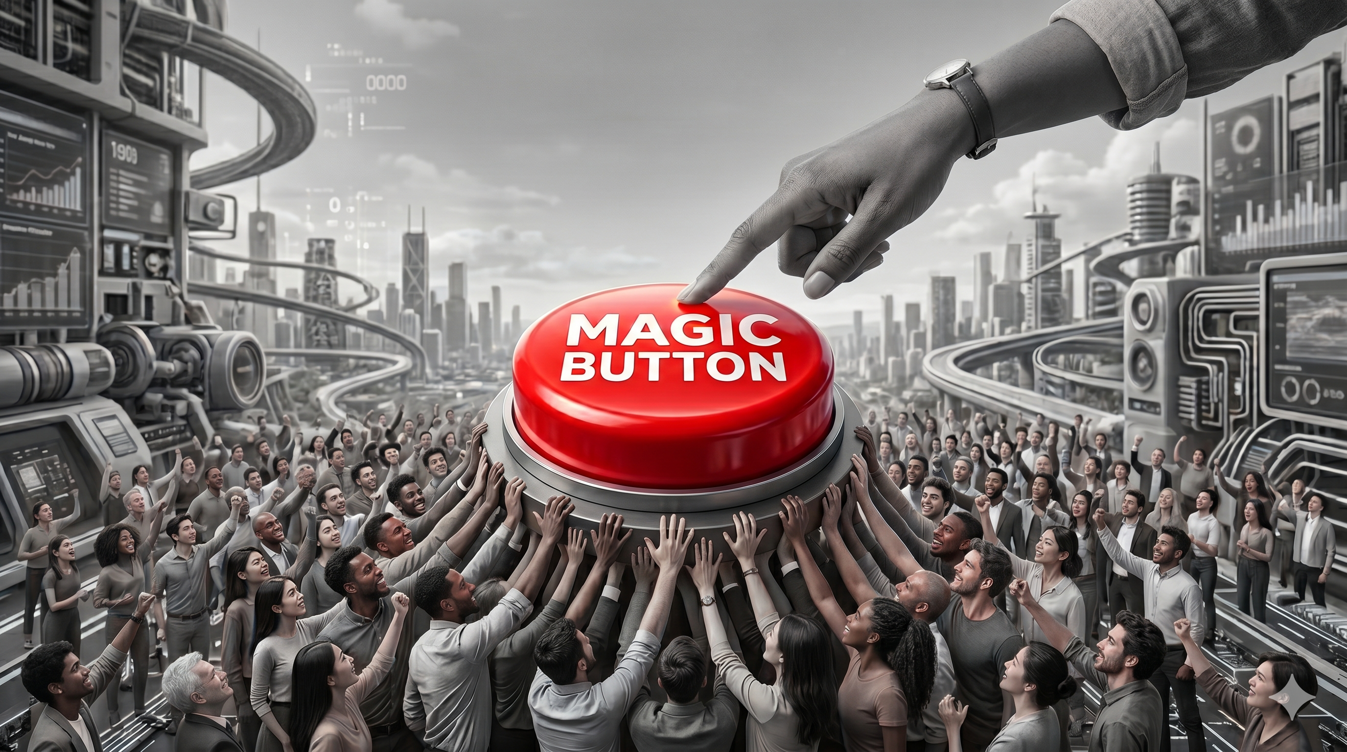 The Big Red Magic Button Myth & AI Training