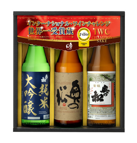 IWCP（世界一受賞蔵ギフトセット 3本入） | 奥の松酒造株式会社