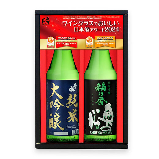 奥の松ギフトセット 2本入(WGO2) | 奥の松酒造株式会社 奥の松ギフトセット 2本入(WGO2) | 奥の松酒造株式会社
