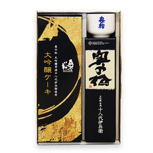 大吟醸ケーキギフトセット | 奥の松酒造株式会社