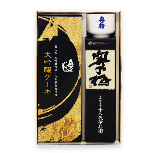 大吟醸ケーキギフトセット | 奥の松酒造株式会社