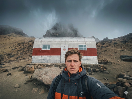 Refugio de los 100 en el Parque Nacional Iztaccíhuatl-Popocatépetl.