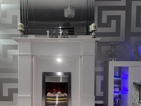 Marble Fire Place fitted today!