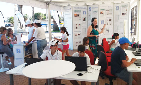 "Guadalinfo en ruta" recorre el interior de Andalucía con actividades TIC y una exposición