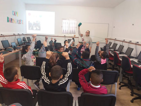 Andalucía Compromiso Digital sensibiliza a 40 niños y niñas de Níjar sobre el uso seguro de Internet