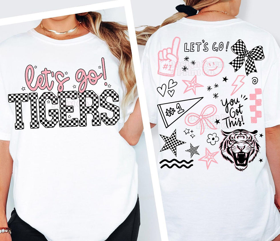 Thumbnail: Let’s go (your team name here) doodle design 