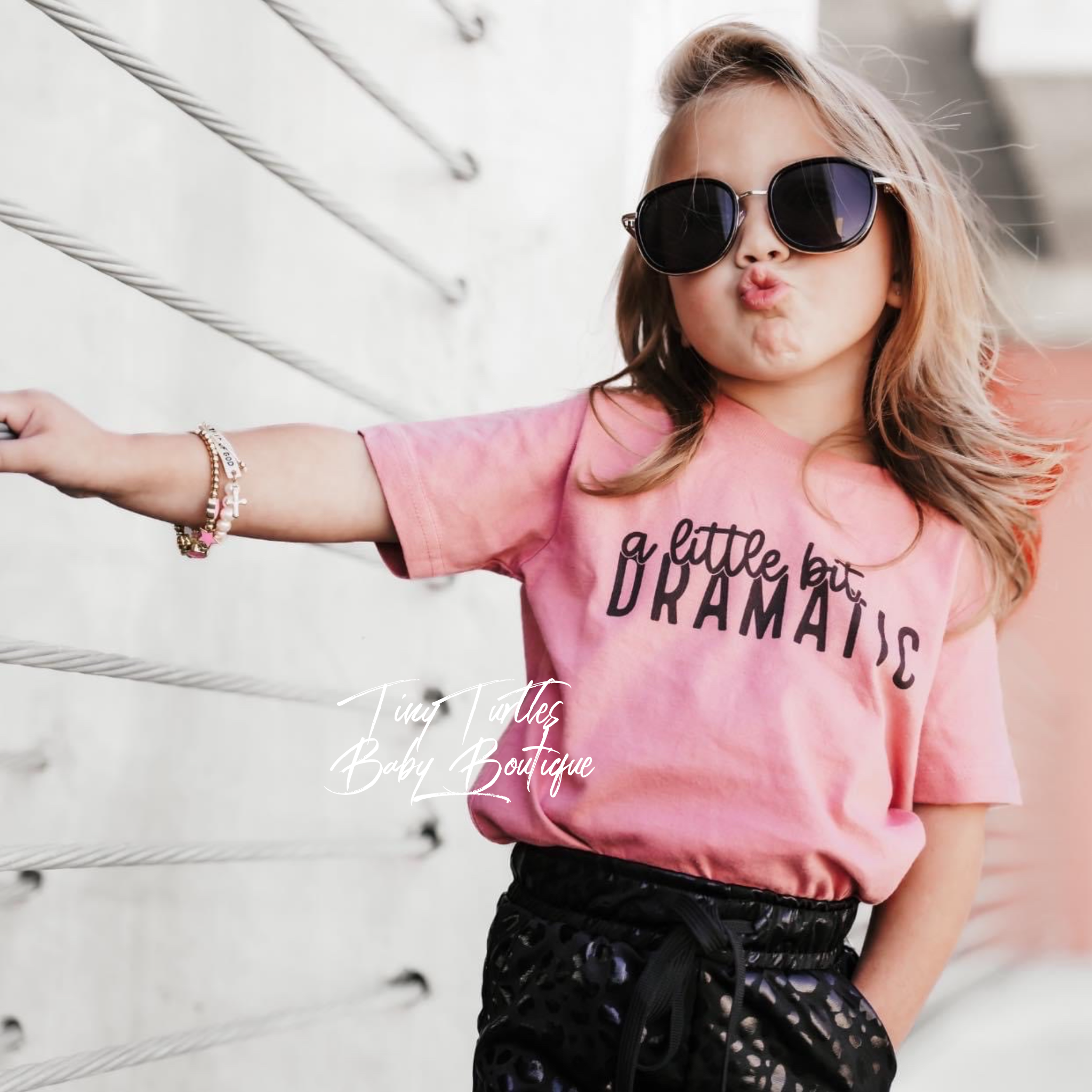 Little bit dramatic tee