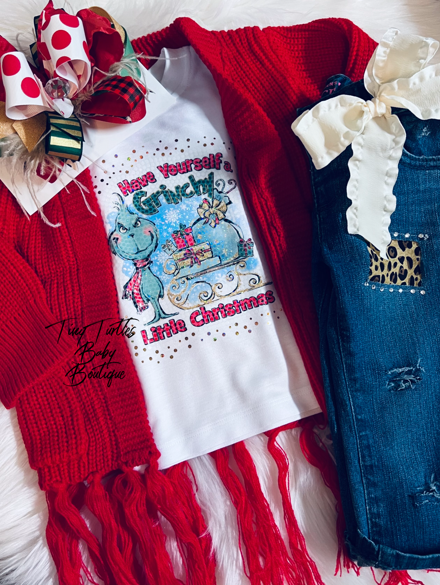 Grinchy little Christmas (tee)