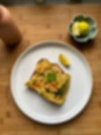 Hot smoked "salmon"
