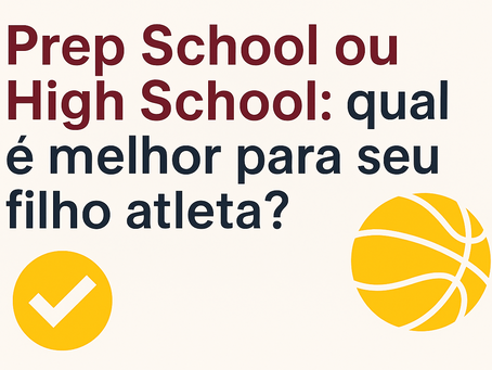 Prep School ou High School: qual é melhor para seu filho atleta?