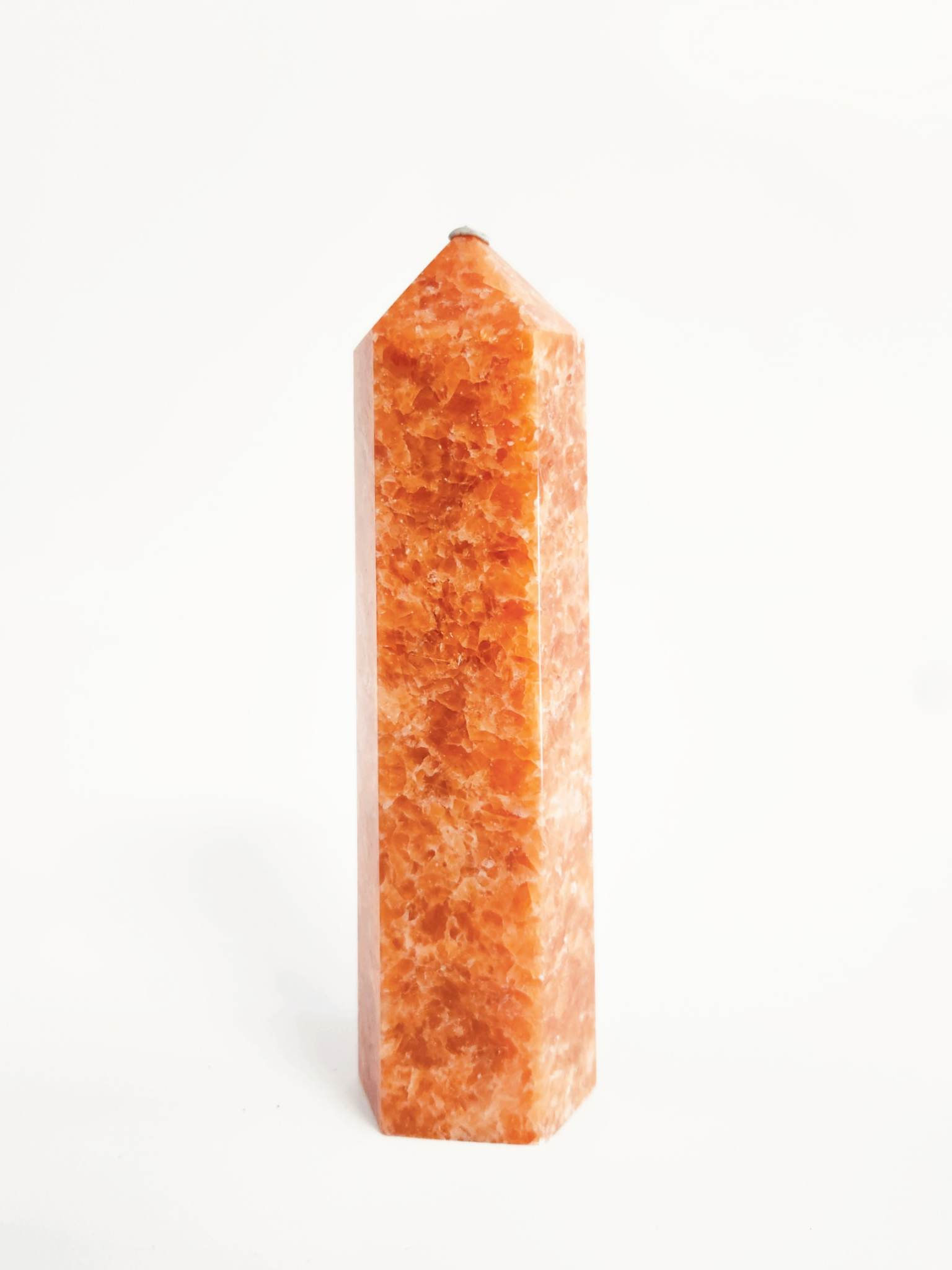Orange Calcite Tower