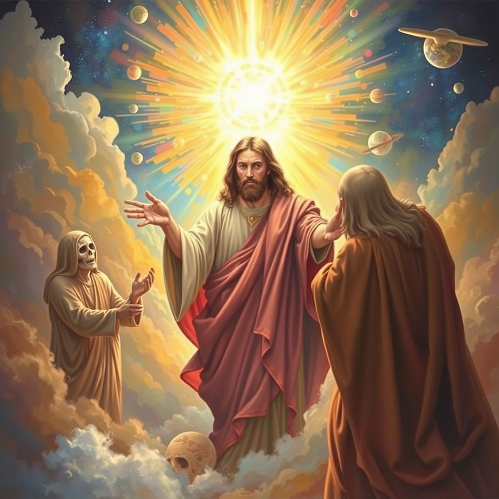 Jesus portrayed as a Mystic