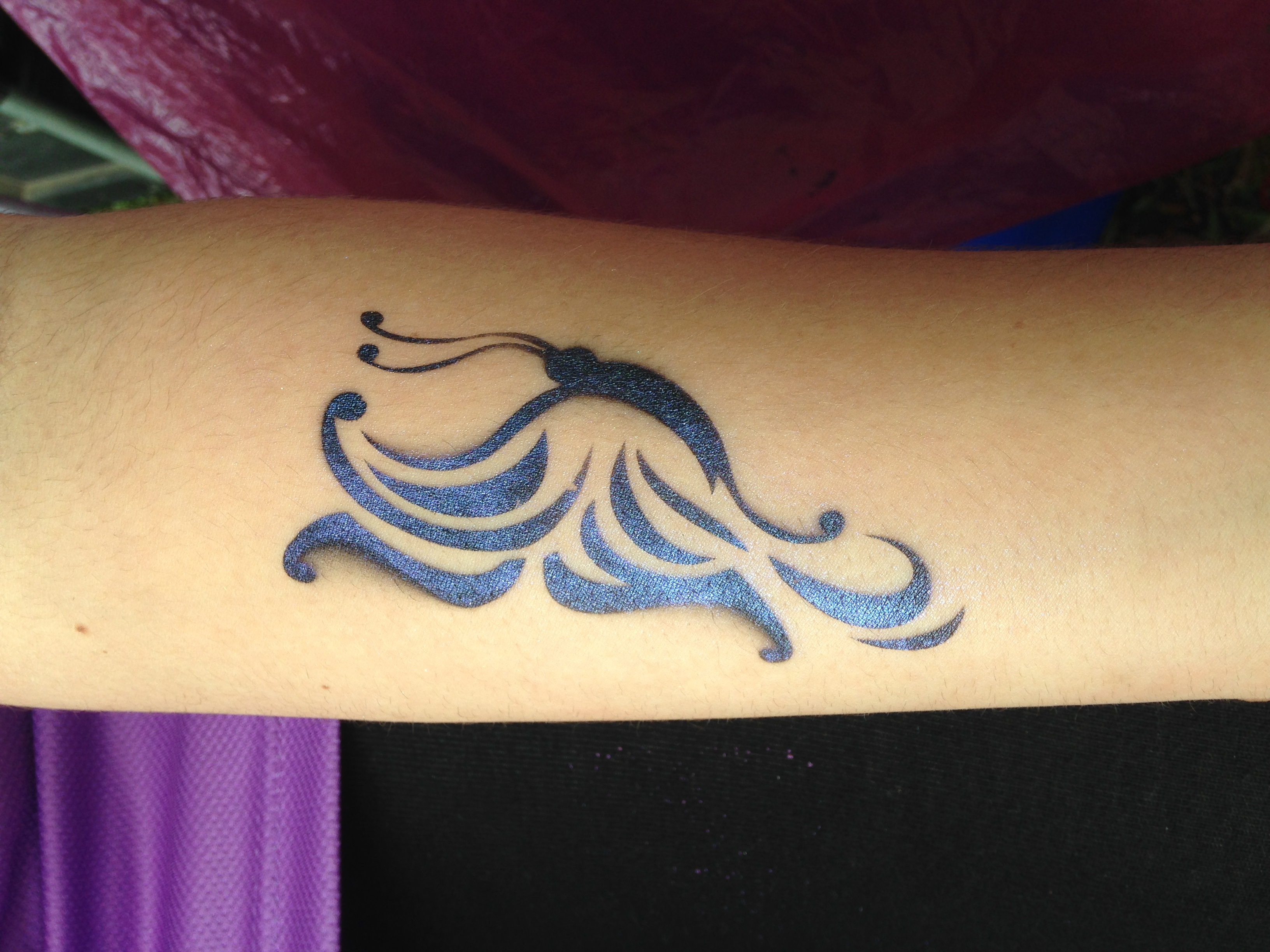Spray on tattoos