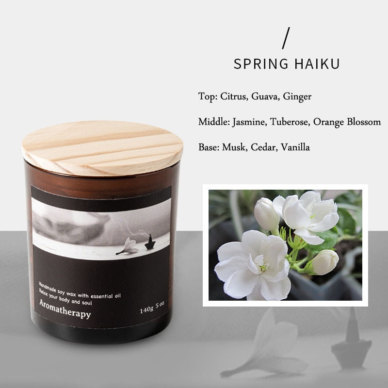 Thumbnail: Aromatherapy Essential Oil Soy Wax Scented Candles 