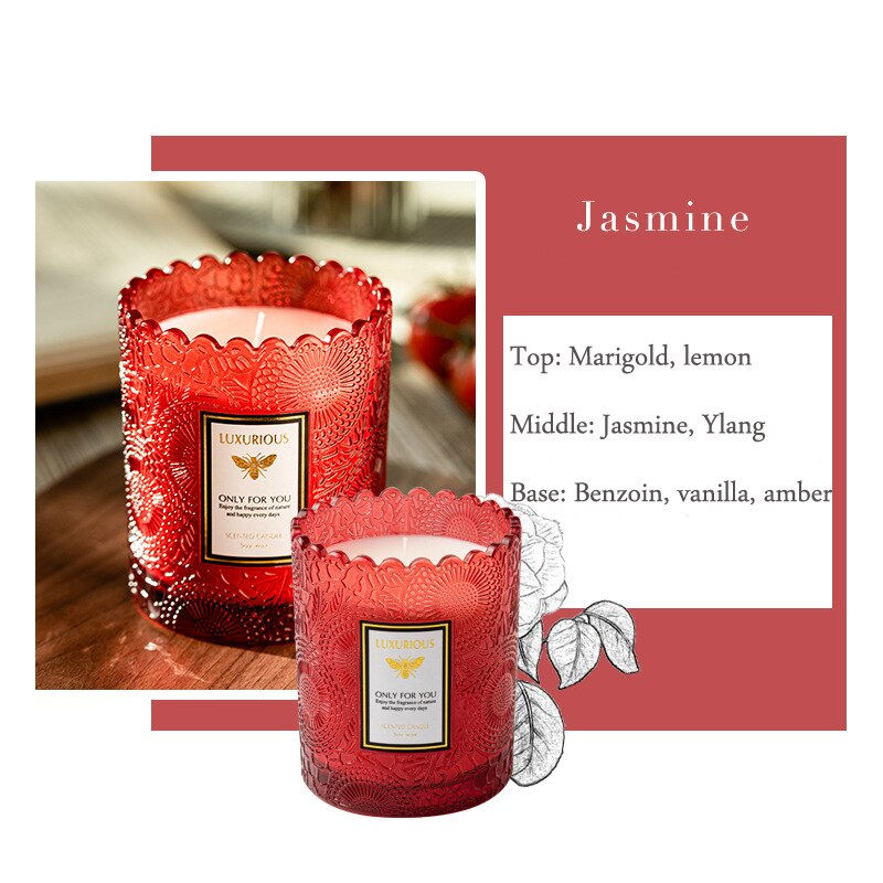 Küçük resim:  Lace Edge Scented Candle 