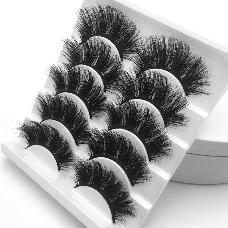 Thumbnail: Mink Thick Long 3D Eyelash Extensions