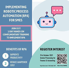 RPA Training for SMEs (Invoice Processing)