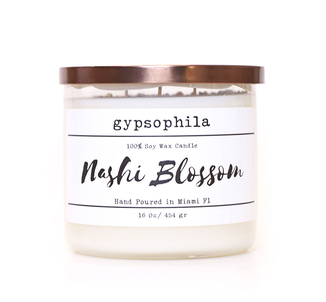 Soy Wax Candle - Nashi Blossom