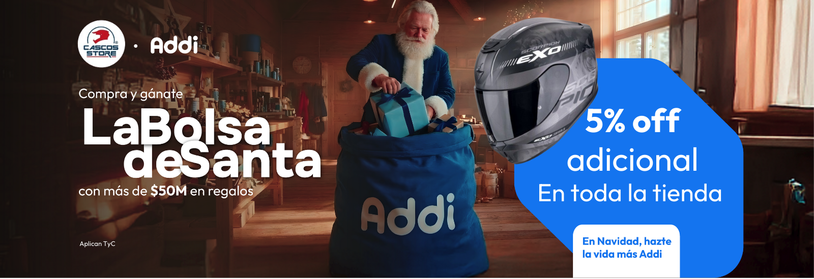 Cascos Store Banner Web  Navidad Addi 2025.png