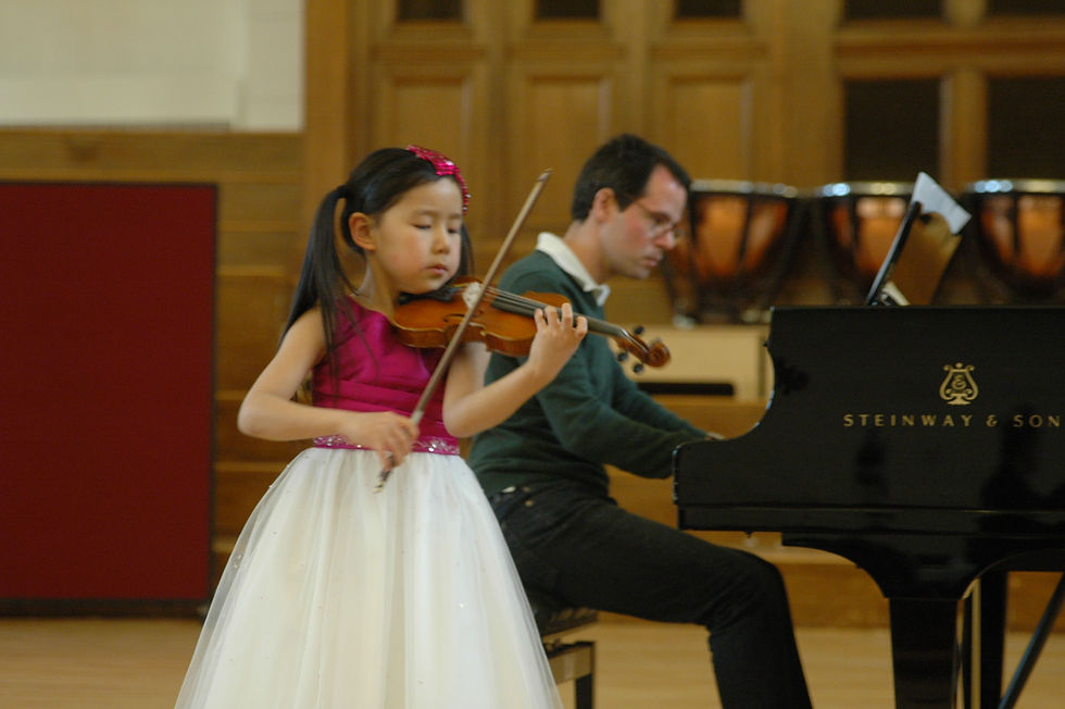Violinist Leia Zhu (7) Performs at Amaryllis Fleming Concert Hall in Royal College of Music