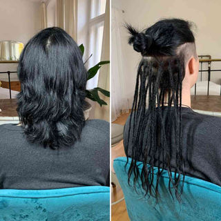 Dreads, Dreadlocks, Unterhaardreads, Extensions