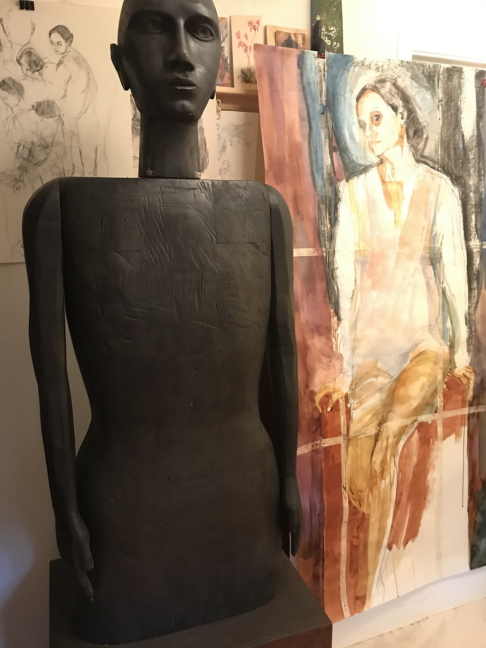 Big Guy in my studio