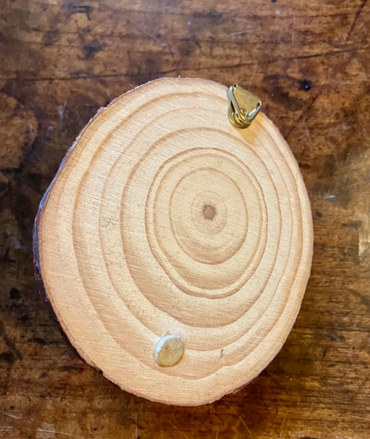 Thumbnail: Dog Key Holder back view