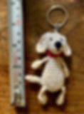 Dog keyring measurements