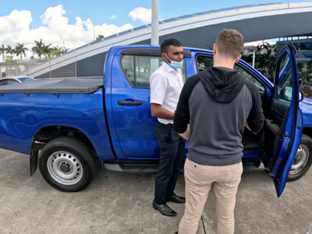 4x4 Pick up at airport