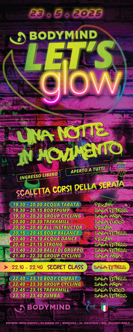 Il programma 𝐋𝐄𝐓’𝐒 𝐆𝐋𝐎𝐖 è online!