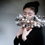 Qian Sun_soft salvation _silver, silk, dog hair_38×38×15cm_2023.jpeg