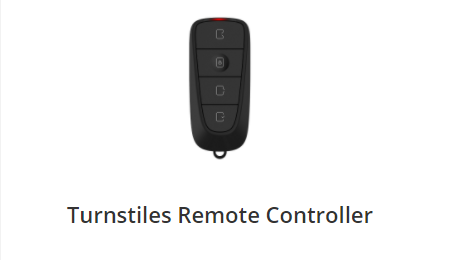 Turnstiles remote controller