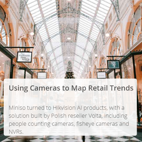 Using Cameras to Map Retail Trends