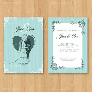 wedding-invitation-with-floral-ornaments