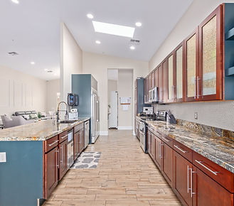 Shared kitchen at Abundant Life Assisted Living and Senior Care.