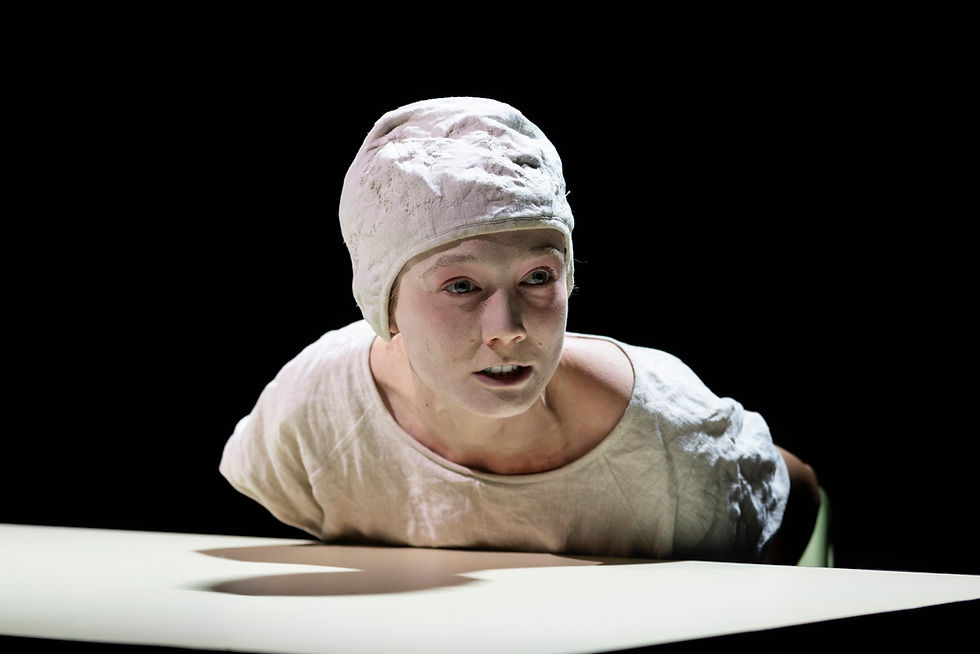 Elizabeth Yeoman as The Inmate. Photo: Bronwen Sharp