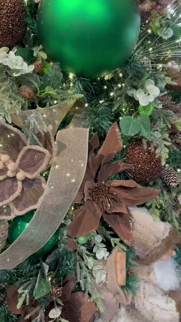 Miniatura: POINSETIA AVELUDADA (MARROM) - 1UN